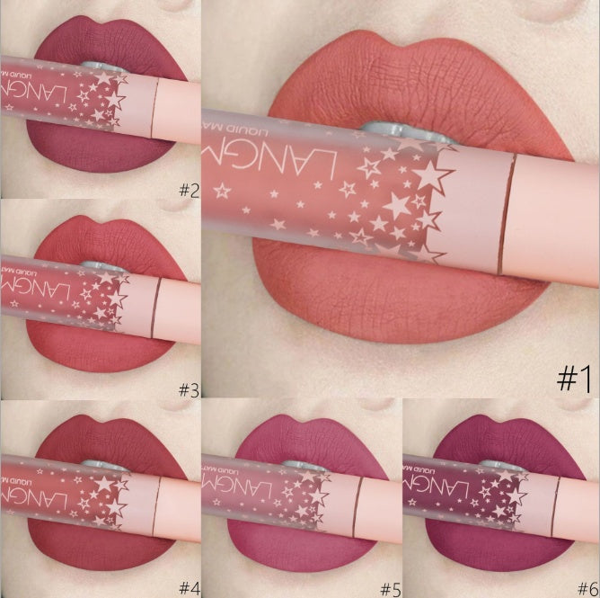 VELVET WATERPROOF LIPSTICK SET (12 PIECES COLLECTION)