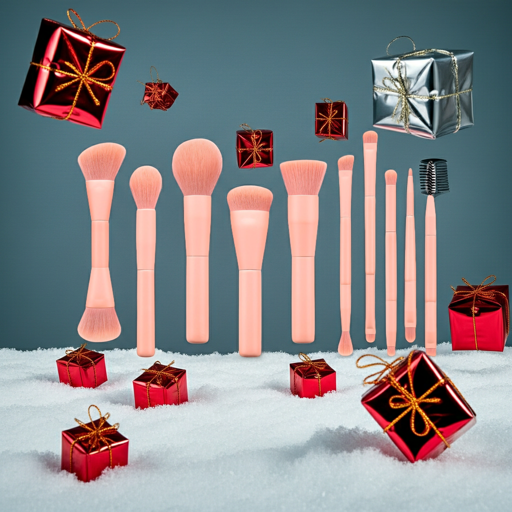 10pcs makeup brushes makeup set