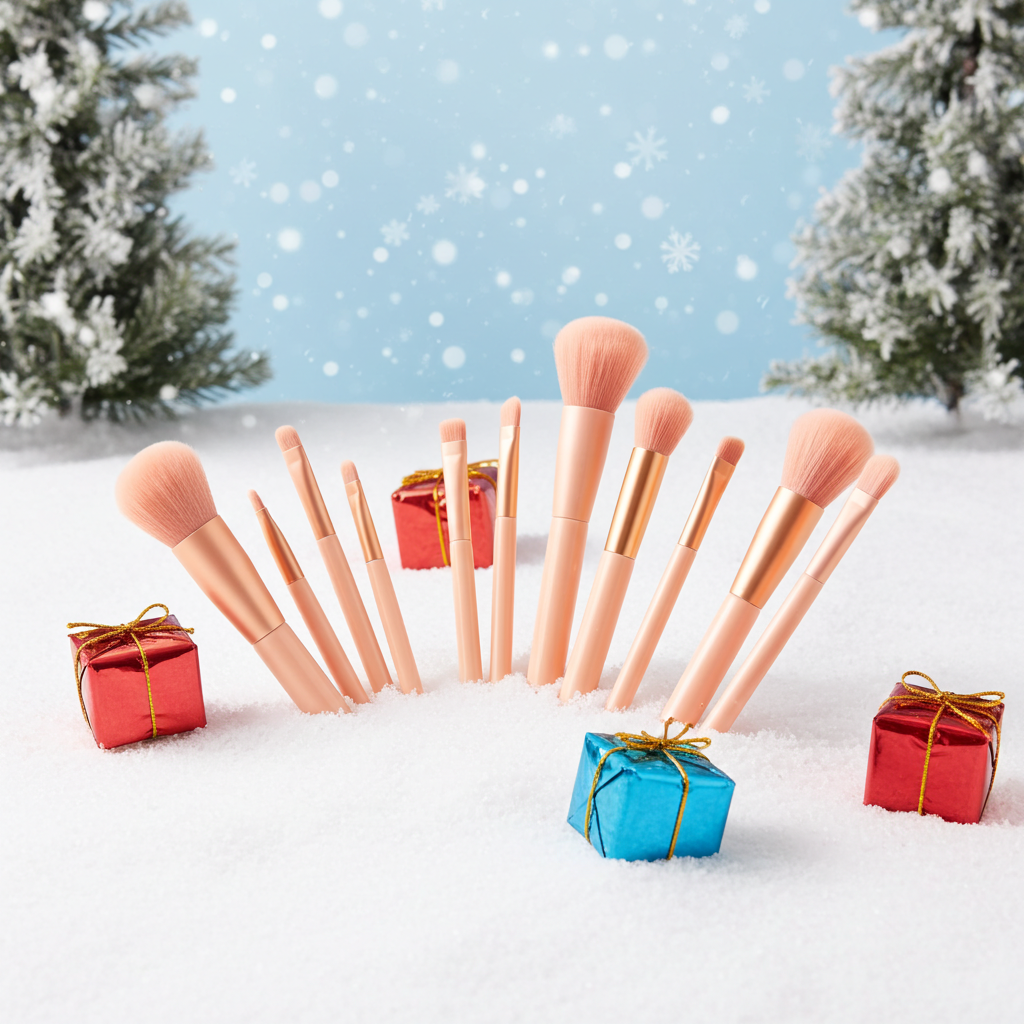 10pcs makeup brushes makeup set