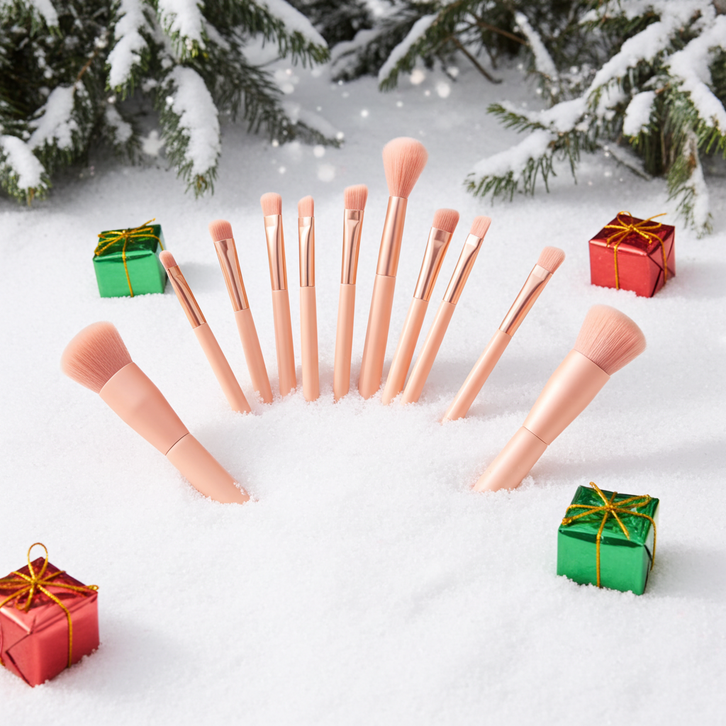 10pcs makeup brushes makeup set